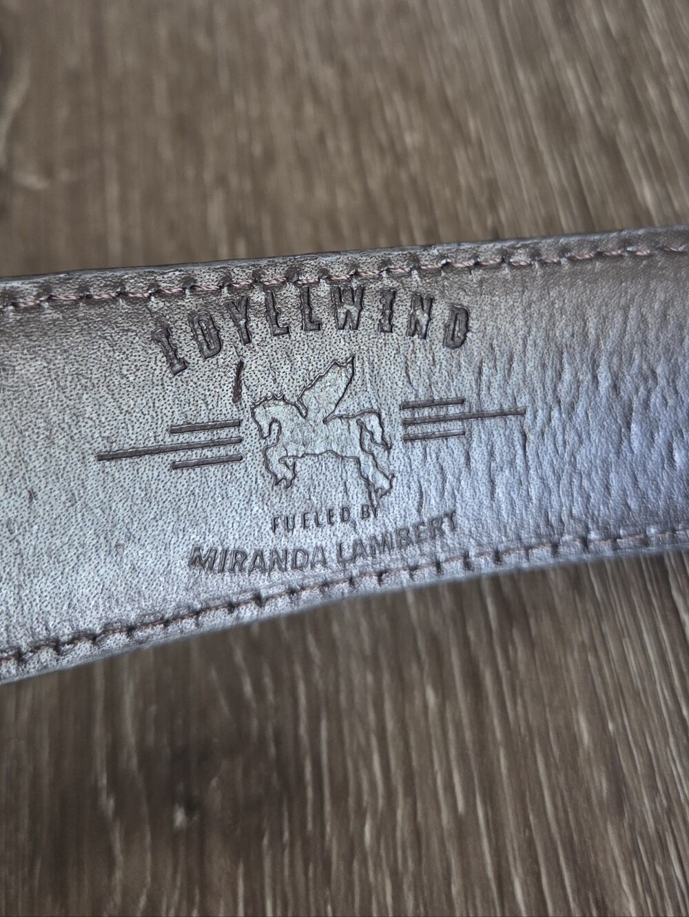 Idyllwind Blue Suede Belt *No Buckle* Sz Medium - Picture 7 of 9